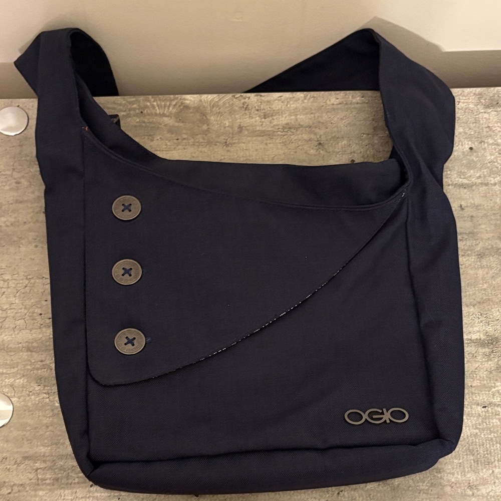 Ogio Navy Electronics Messenger Bag - image 1